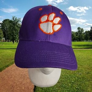 Clemson Tigers Baseball Cap Hat Strapback Adjustable Captivating Headgear NCAA